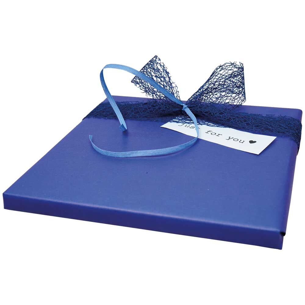 Geschenkband "Netz" Dunkelblau Geschenkband "Netz" Dunkelblau