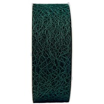 Geschenkband "Netz" Dunkelgrün