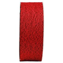 Geschenkband "Netz" Rot