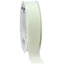 Geschenkband New Life cream 25 mm x 15 m Geschenkband New Life cream 25 mm x 15 m