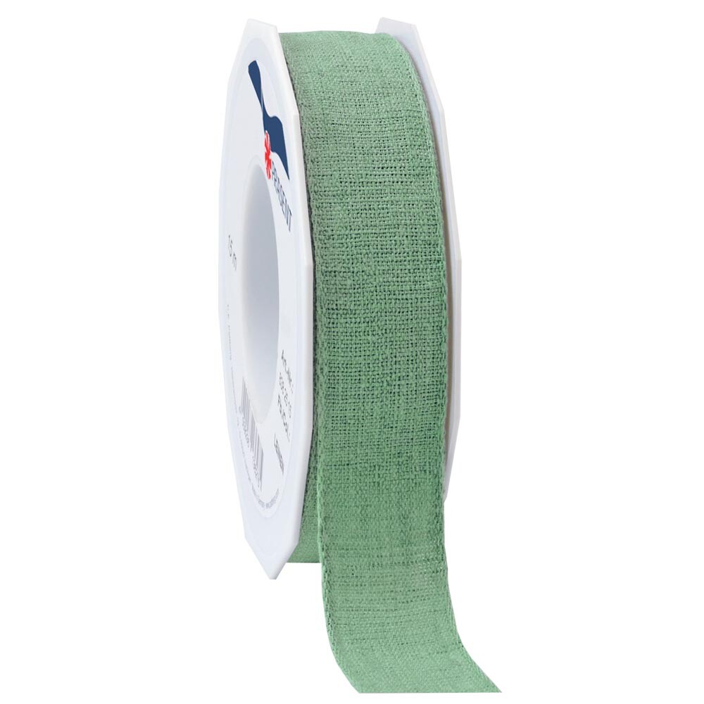 Geschenkband New Life sage green 25 mm x 15 m Geschenkband New Life sage green 25 mm x 15 m