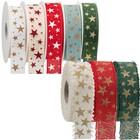 Geschenkband Sterne - Weihnachten