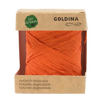 Geschenkbast - Raffia Nature orange Geschenkbast - Raffia Nature orange