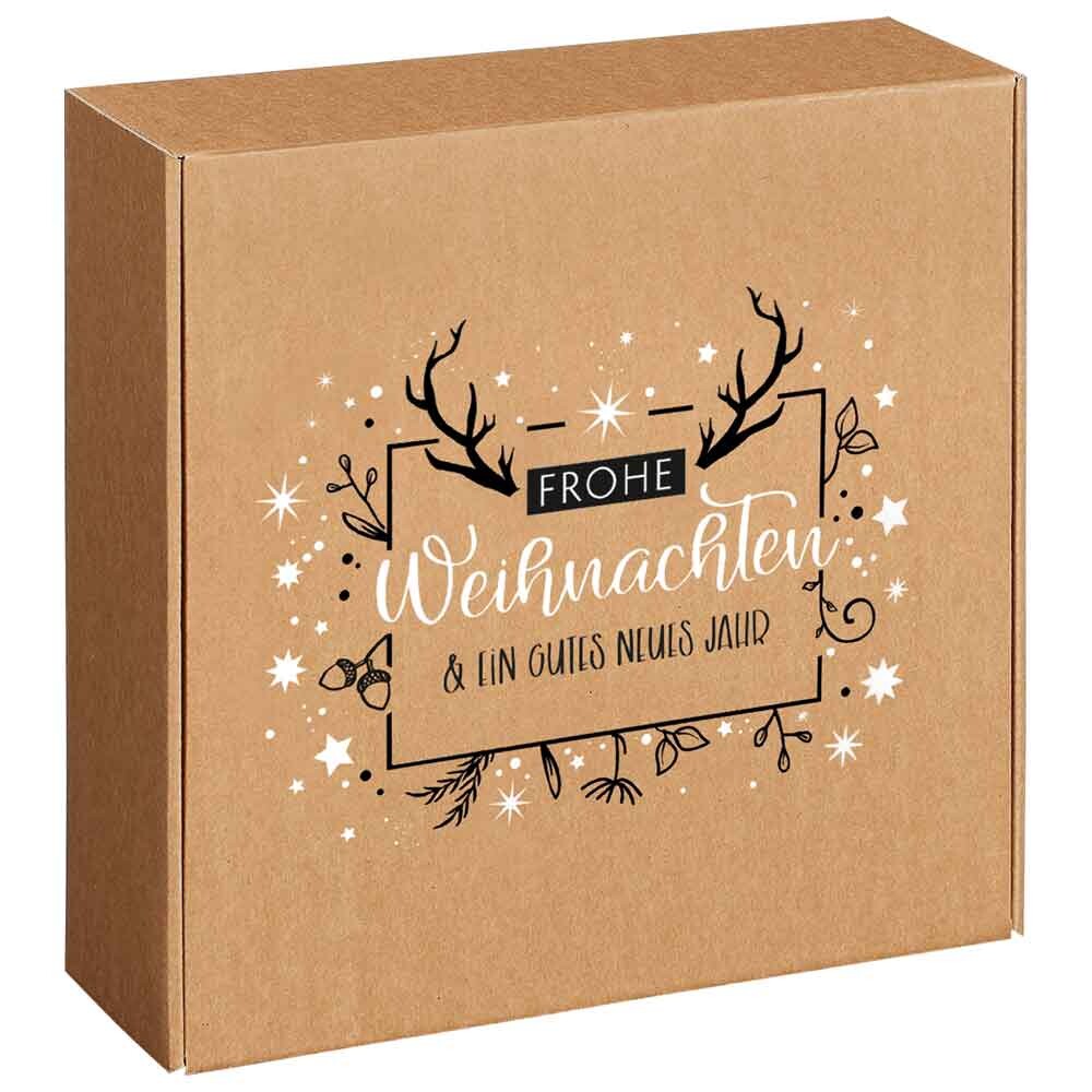 Geschenkbox 8x Geschenk Schachtel Karton Aufbewahrungsbox Weihnachten Verpackung 