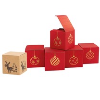 Geschenkboxen offene Welle - Weihnachten Geschenkboxen offene Welle - Weihnachten