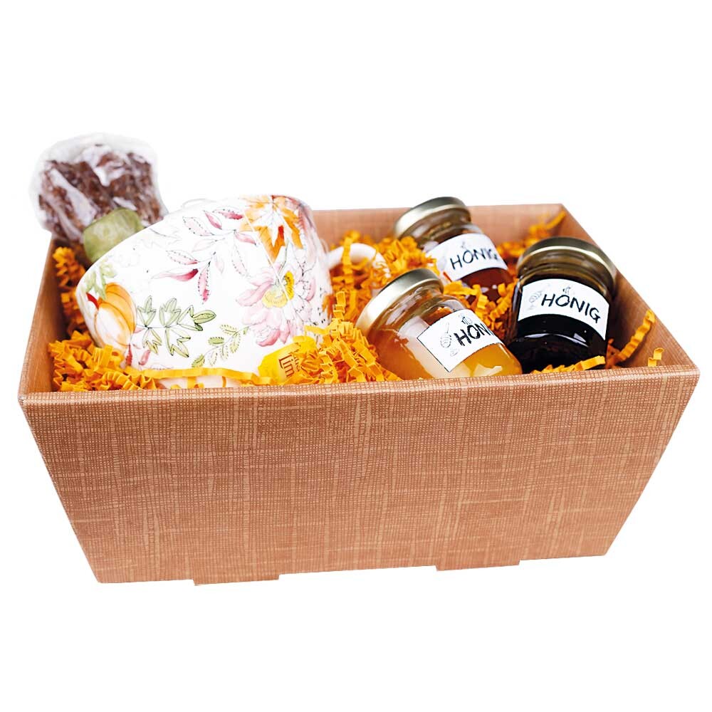 Geschenkkörbe 4-eckig Seta natur klein Geschenkkörbe 4-eckig Seta natur klein