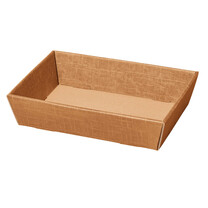 Geschenkkörbe 4-eckig Seta natur mini flach Geschenkkörbe 4-eckig Seta natur mini flach