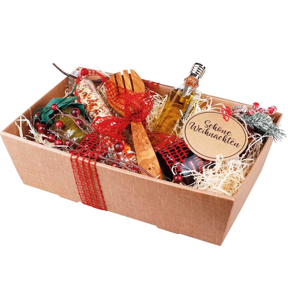 Geschenkkörbe 4-eckig Seta natur mittel Geschenkkörbe 4-eckig Seta natur mittel