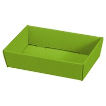 Geschenkkorb Modern, offene Welle Mini hellgrün Geschenkkorb Modern, offene Welle Mini hellgrün