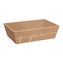 Geschenkkorb natur For You mittel