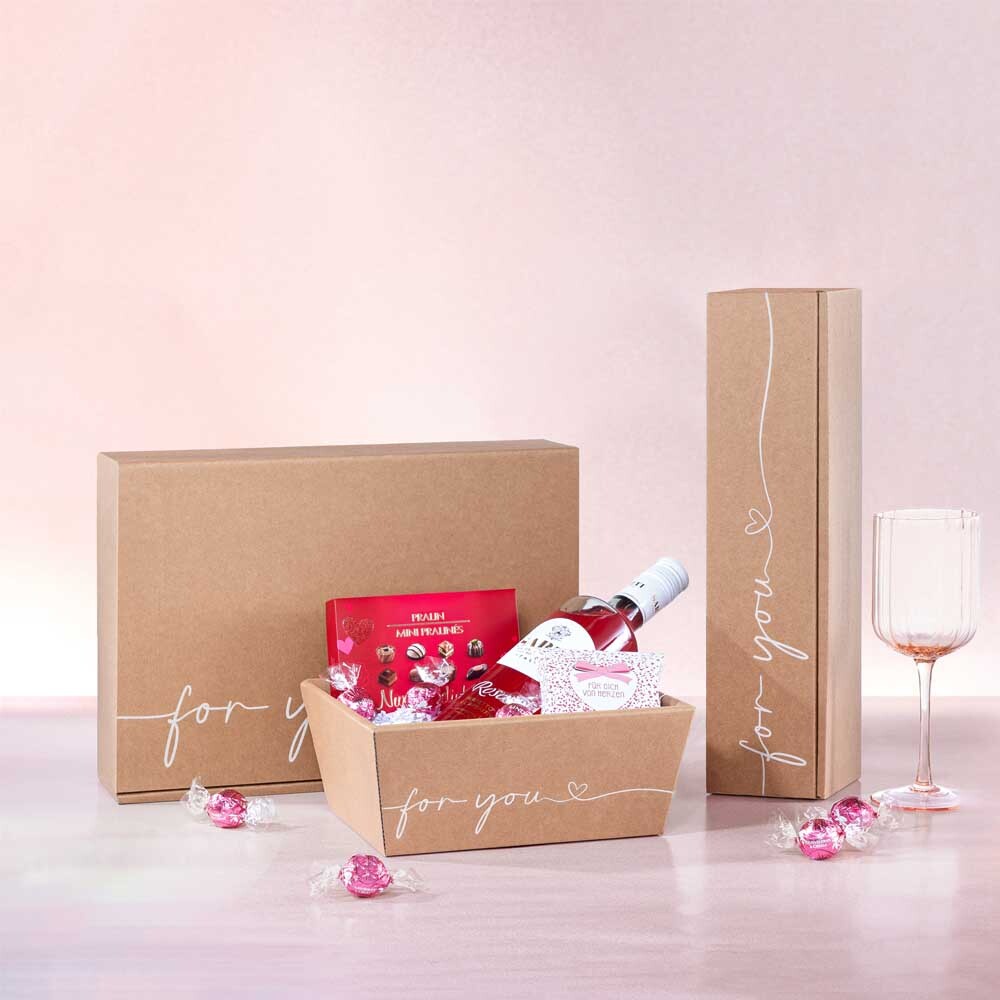 Geschenkkorb natur For You mittel Geschenkkorb natur For You mittel