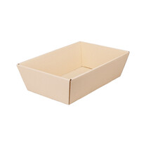 Präsentkorb offene Feinwelle mittel creme Präsentkorb offene Feinwelle mittel creme