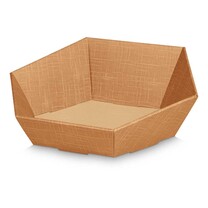 Geschenkkorb Seta 6-eckig Naturfarben mittel Geschenkkorb Seta 6-eckig Naturfarben mittel