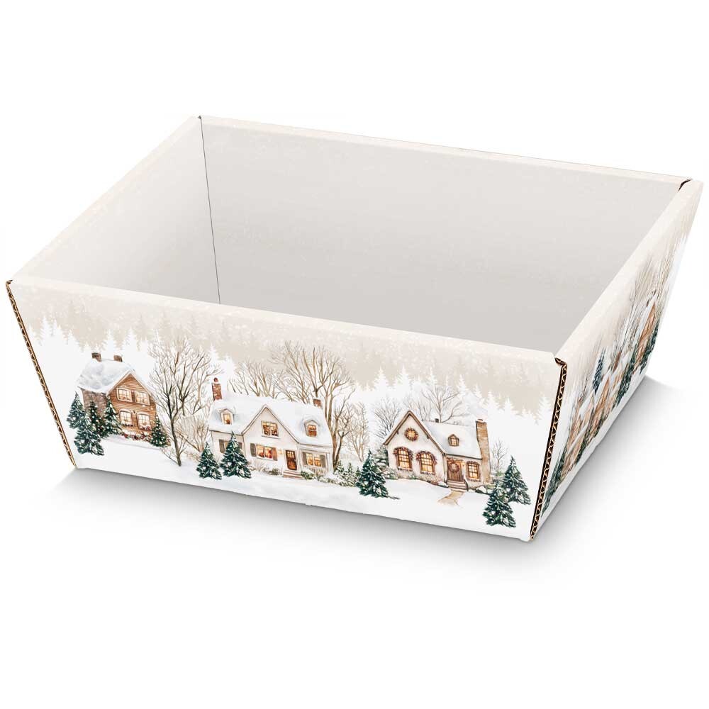 Geschenkkorb Winterdorf klein Geschenkkorb Winterdorf klein
