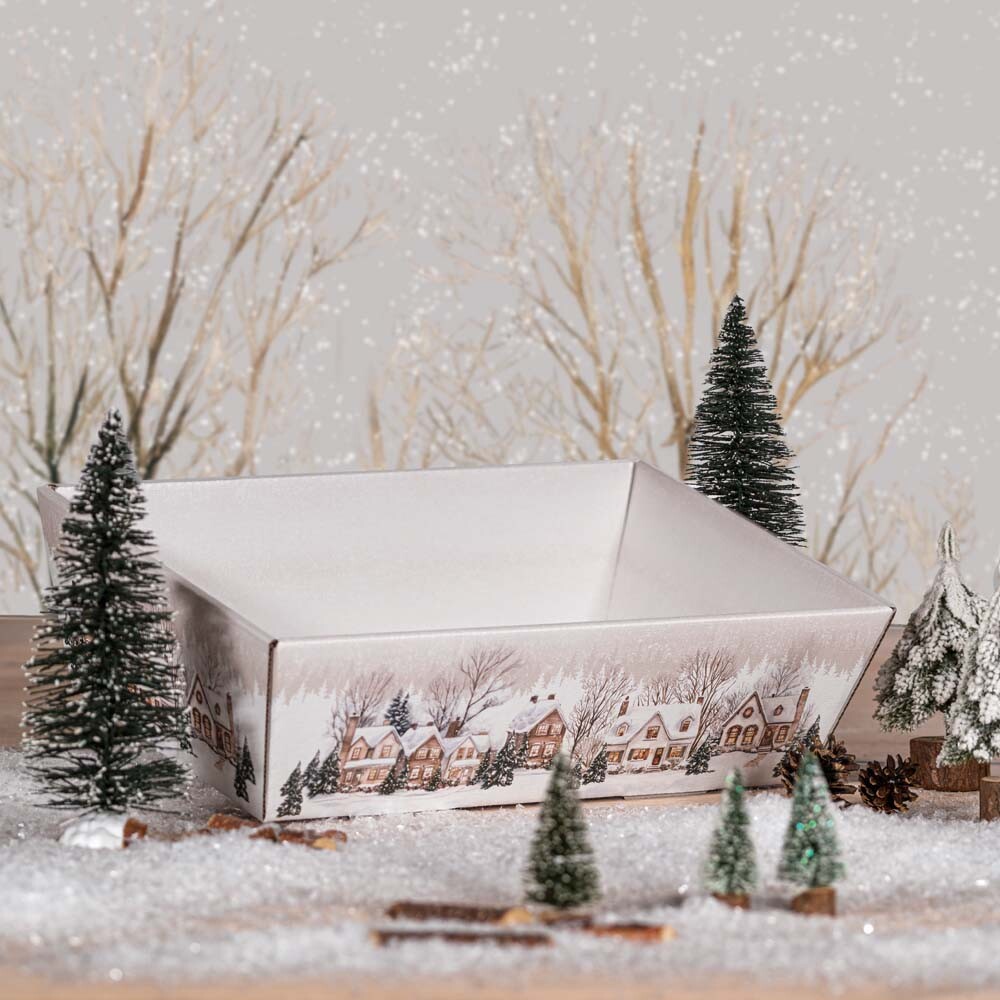 Geschenkkorb Winterdorf mittel