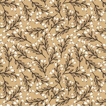 Geschenkpapier 50 m braun Blüten Geschenkpapier 50 m braun Blüten