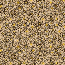 Geschenkpapier 50 m braun Blumen Geschenkpapier 50 m braun Blumen