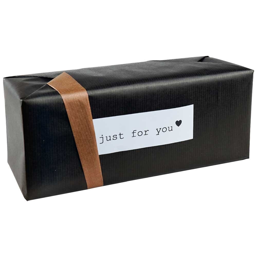 Geschenkpapier braun Bicolor schwarz- kupfer