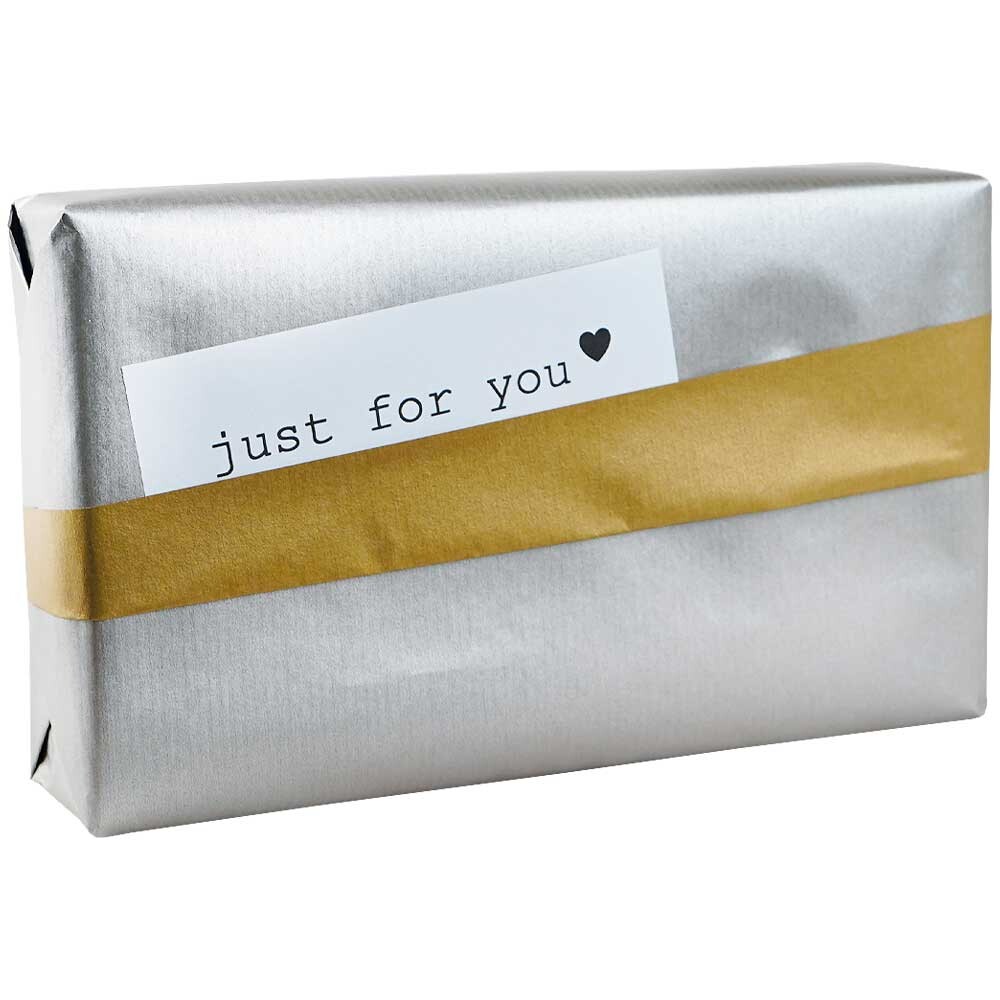 Geschenkpapier braun Bicolor silber- gold Geschenkpapier braun Bicolor silber- gold