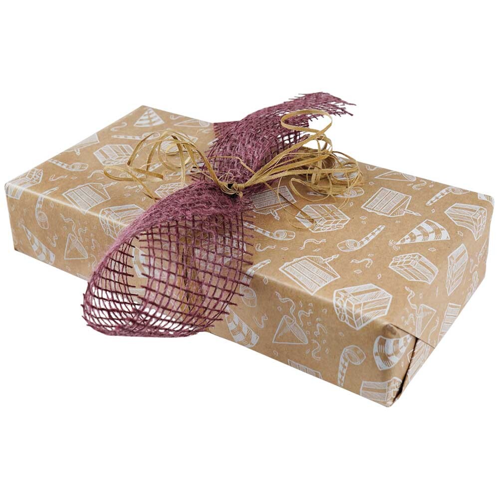 Geschenkpapier braun Kraft Party 70 cm Geschenkpapier braun Kraft Party 70 cm