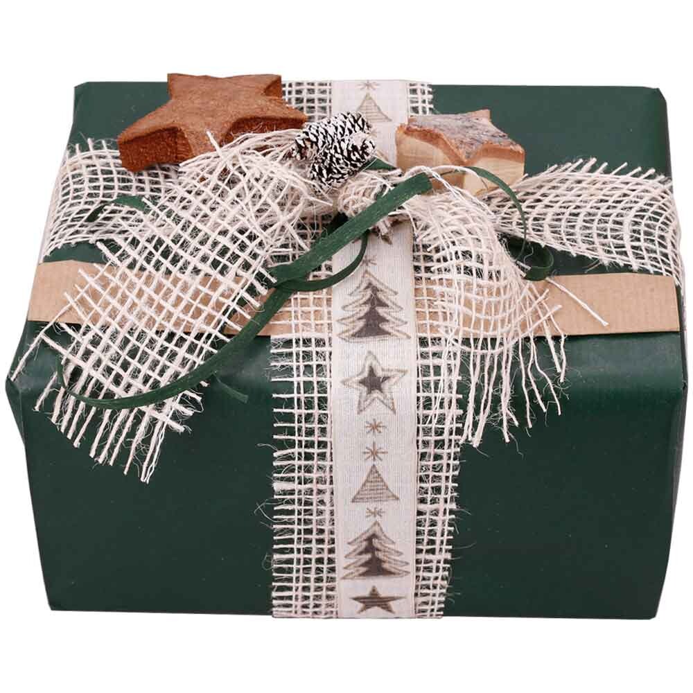 Geschenkpapier dunkelgrün 50 cm