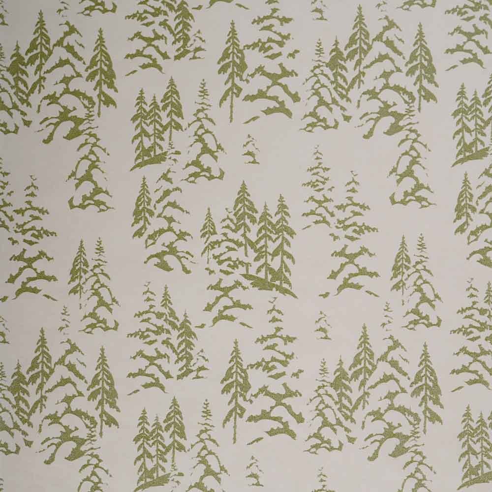 Geschenkpapier Hanf natur Tannenbäume grün Geschenkpapier Hanf natur Tannenbäume grün