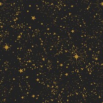 Geschenkpapiere Weihnachten Shop Rollen durchgefärbt schwarz - Sterne gold 70 cm Geschenkpapiere Weihnachten Shop Rollen durchgefärbt schwarz - Sterne gold 70 cm