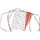 Geschenktüten mit integriertem Raffiaband - Weihnachten