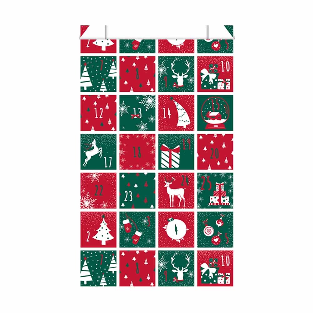 Geschenktüten mit Seitenfalte - Weihnachtsmotive groß Geschenktüten mit Seitenfalte - Weihnachtsmotive groß