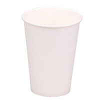 Hartpapierbecher weiß ohne Griff und Druck 180 ml Hartpapierbecher weiß ohne Griff und Druck 180 ml