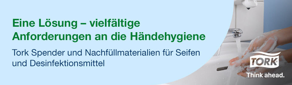 Tork Seifen und Händesdesinfektionsmittel