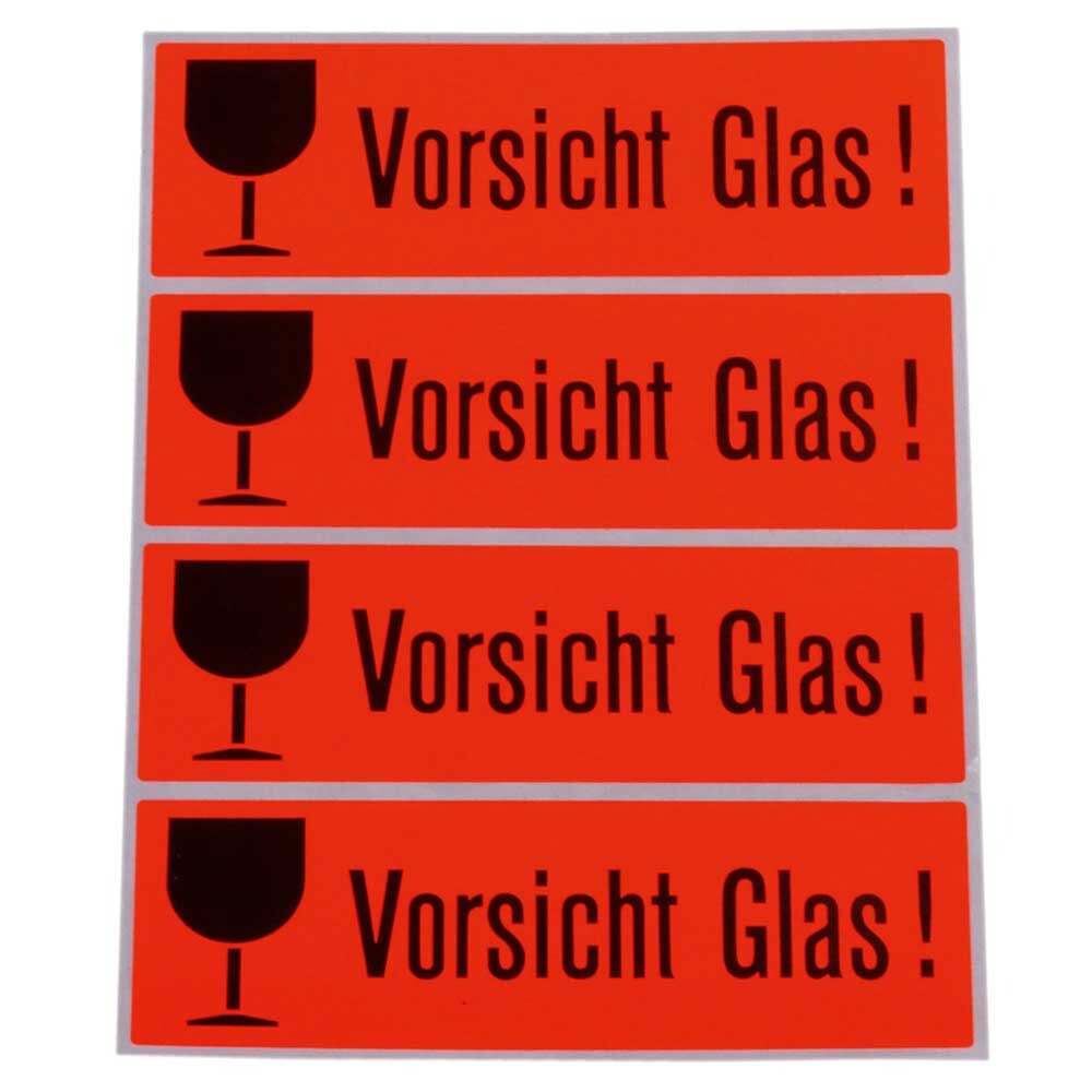 Herma Versandzettel aus Papier Vorsicht Glas Herma Versandzettel aus Papier Vorsicht Glas
