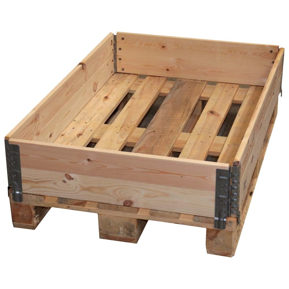 Holzaufsatzrahmen für Europaletten Rahmen 1.200 x 800 x 200 mm Holzaufsatzrahmen für Europaletten Rahmen 1.200 x 800 x 200 mm