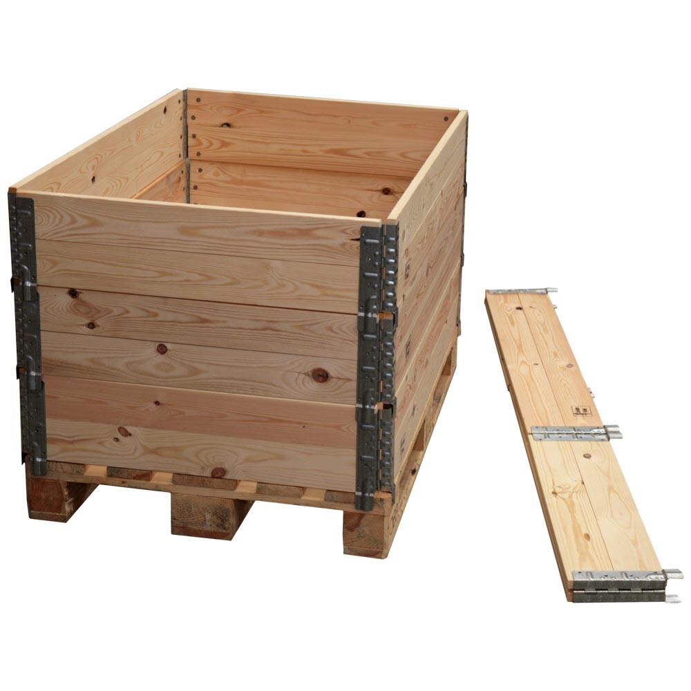 Holzaufsatzrahmen für Europaletten Rahmen 1.200 x 800 x 200 mm Holzaufsatzrahmen für Europaletten Rahmen 1.200 x 800 x 200 mm