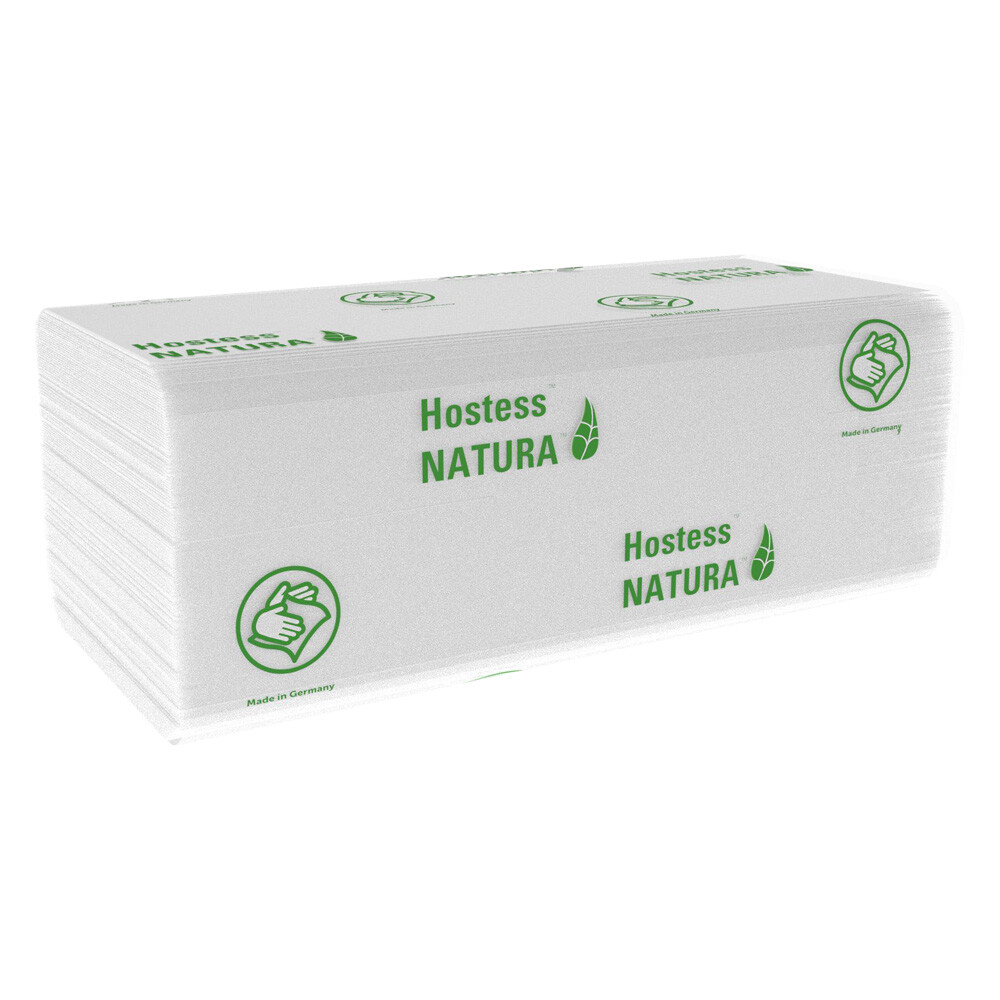 Hostess® NATURA Papierhandtücher 6810 2-lagig C-Falzung Hostess® NATURA Papierhandtücher 6810 2-lagig C-Falzung