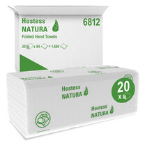 Hostess® NATURA Papierhandtücher 6812 2-lagig C-Falzung