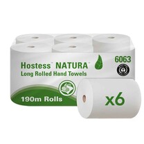 Hostess® NATURA Rollenhandtücher 6063 1-lagig