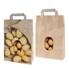 Kartoffeltragetaschen mit Naturfasernetz