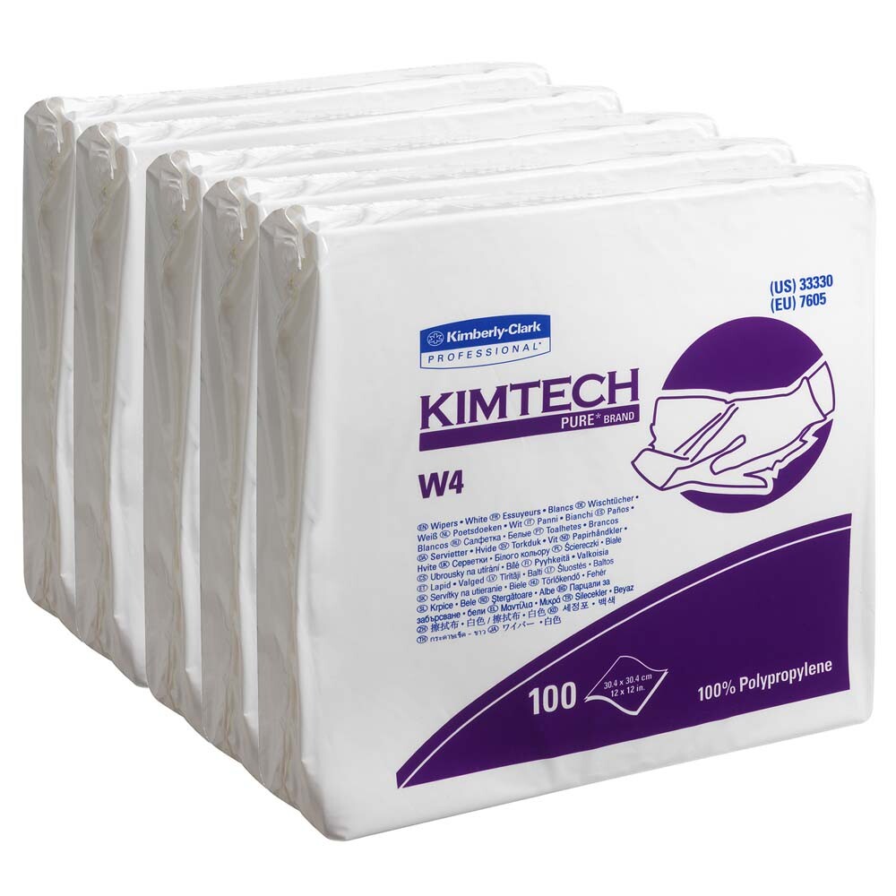 KIMTECH® Pure Wischtuch viertelgefaltet KIMTECH® Pure Wischtuch viertelgefaltet