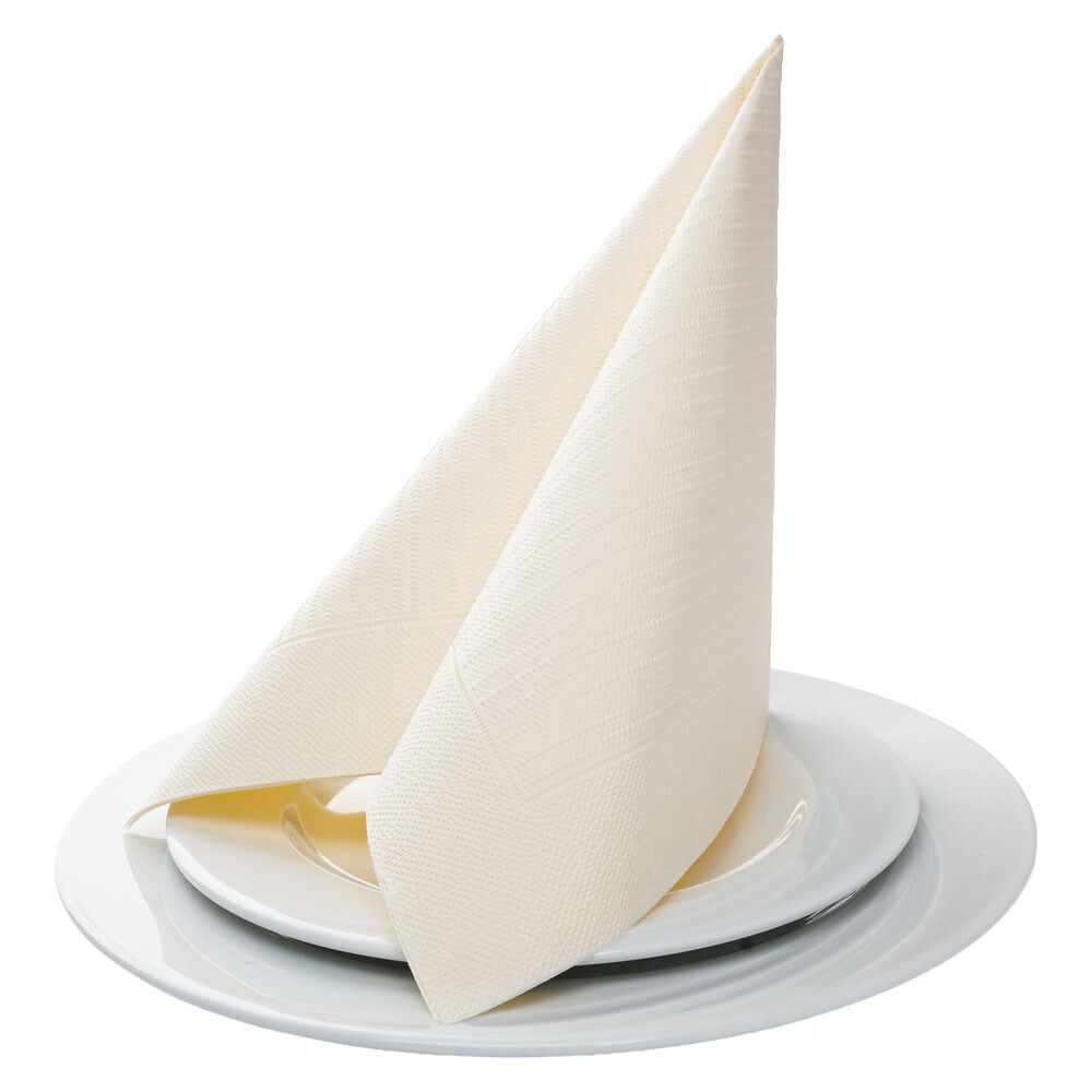 Duni Klassik-Servietten 40 x 40 cm Cream Duni Klassik-Servietten 40 x 40 cm Cream