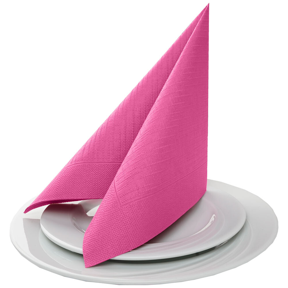 Duni Klassik-Servietten 40 x 40 cm Fuchsia