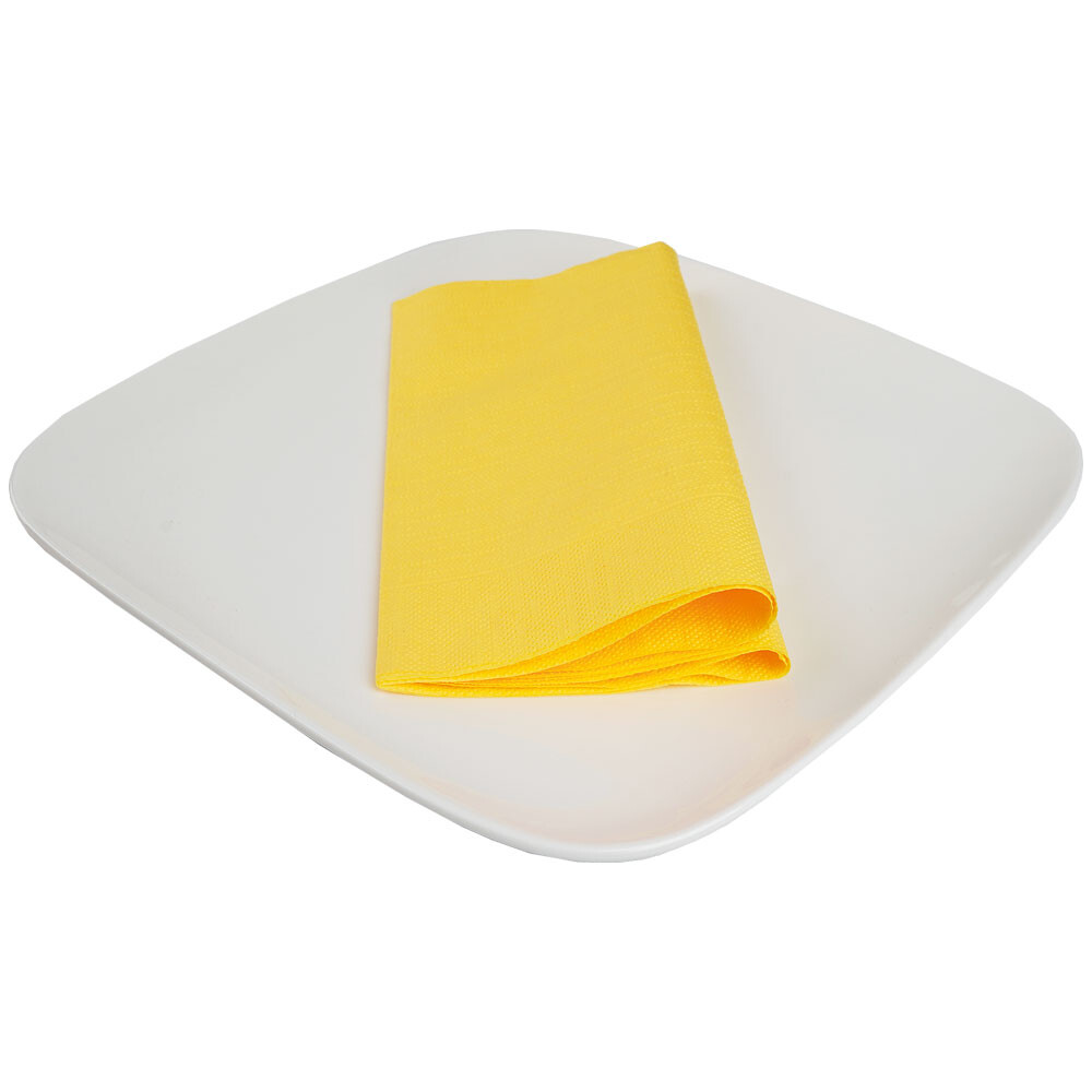 Duni Klassik-Servietten 40 x 40 cm Gelb Duni Klassik-Servietten 40 x 40 cm Gelb