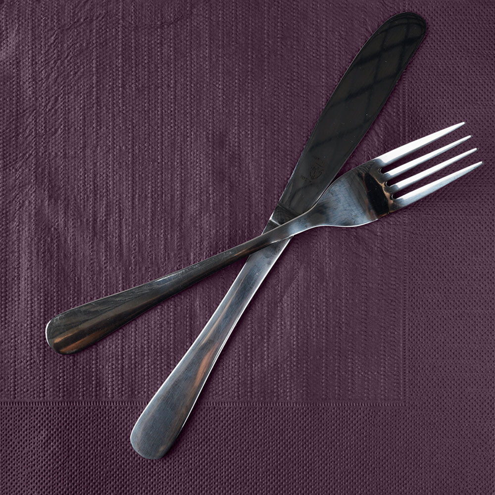Duni Klassik-Servietten 40 x 40 cm Plum