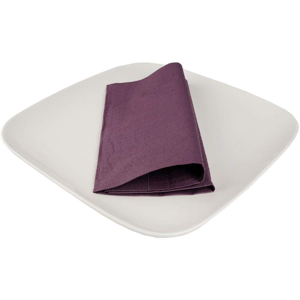 Duni Klassik-Servietten 40 x 40 cm Plum