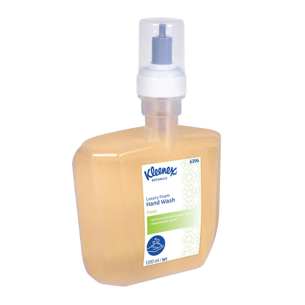 Kleenex® Botanic Schaumseife 6396 farblos 4 x 1,2 l Kleenex® Botanic Schaumseife 6396 farblos 4 x 1,2 l