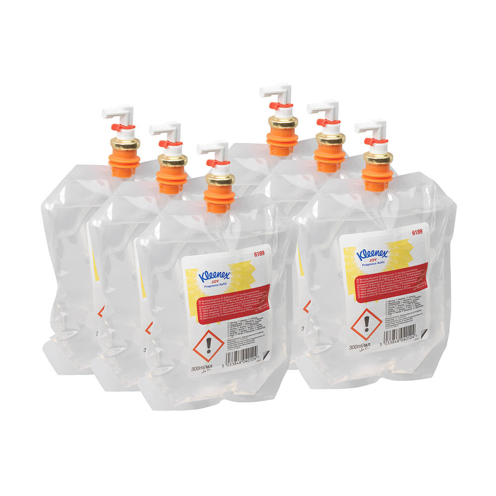 Kleenex® Duft Lufterfrischer Joy 6189 Nachfüllpackung transparent 6 x 300 ml