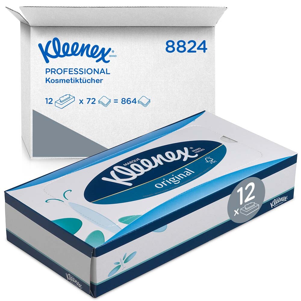 Kleenex® Kosmetiktücher 3-lagig Kleenex® Kosmetiktücher 3-lagig