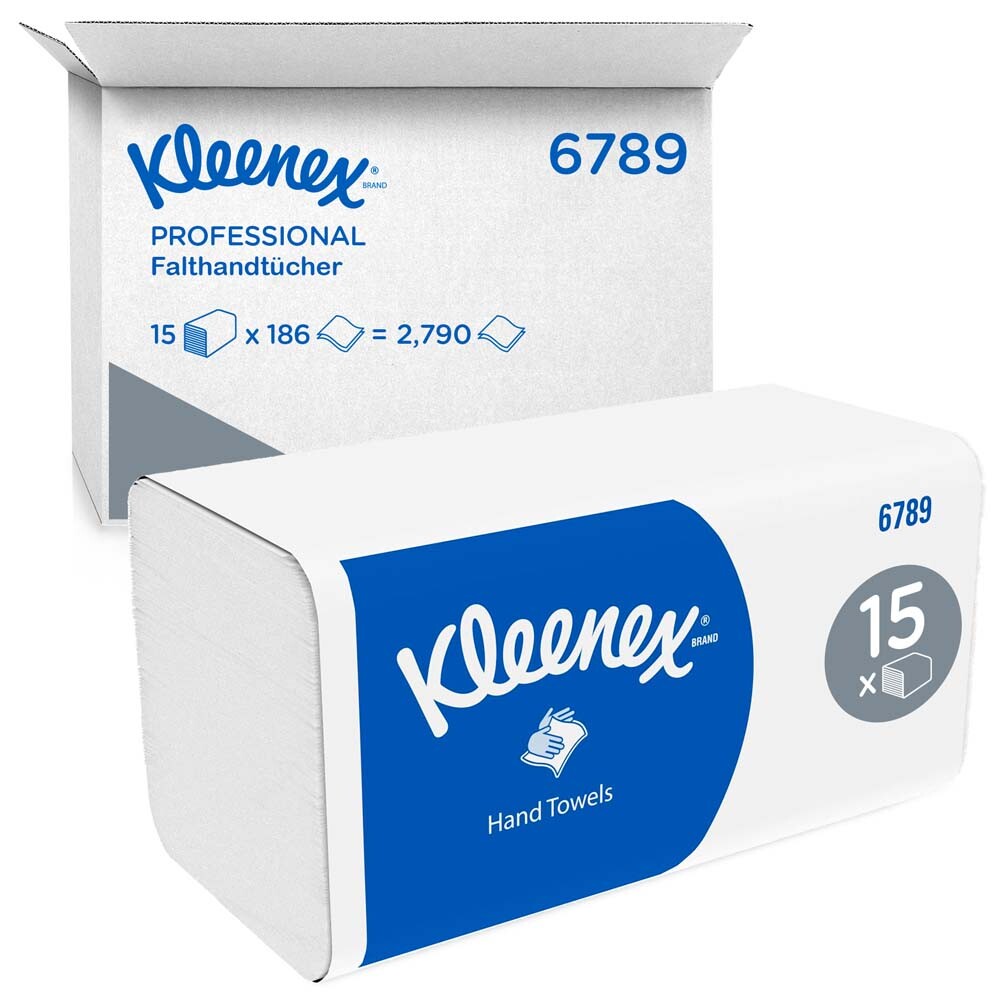 Kleenex Papierhandtücher 2-lagig Kleenex Papierhandtücher 2-lagig