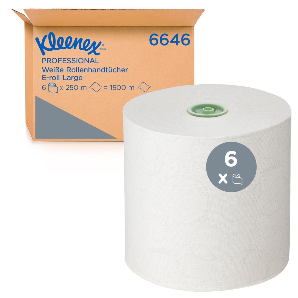 Kleenex® Rollenhandtücher 6646 1-lagig