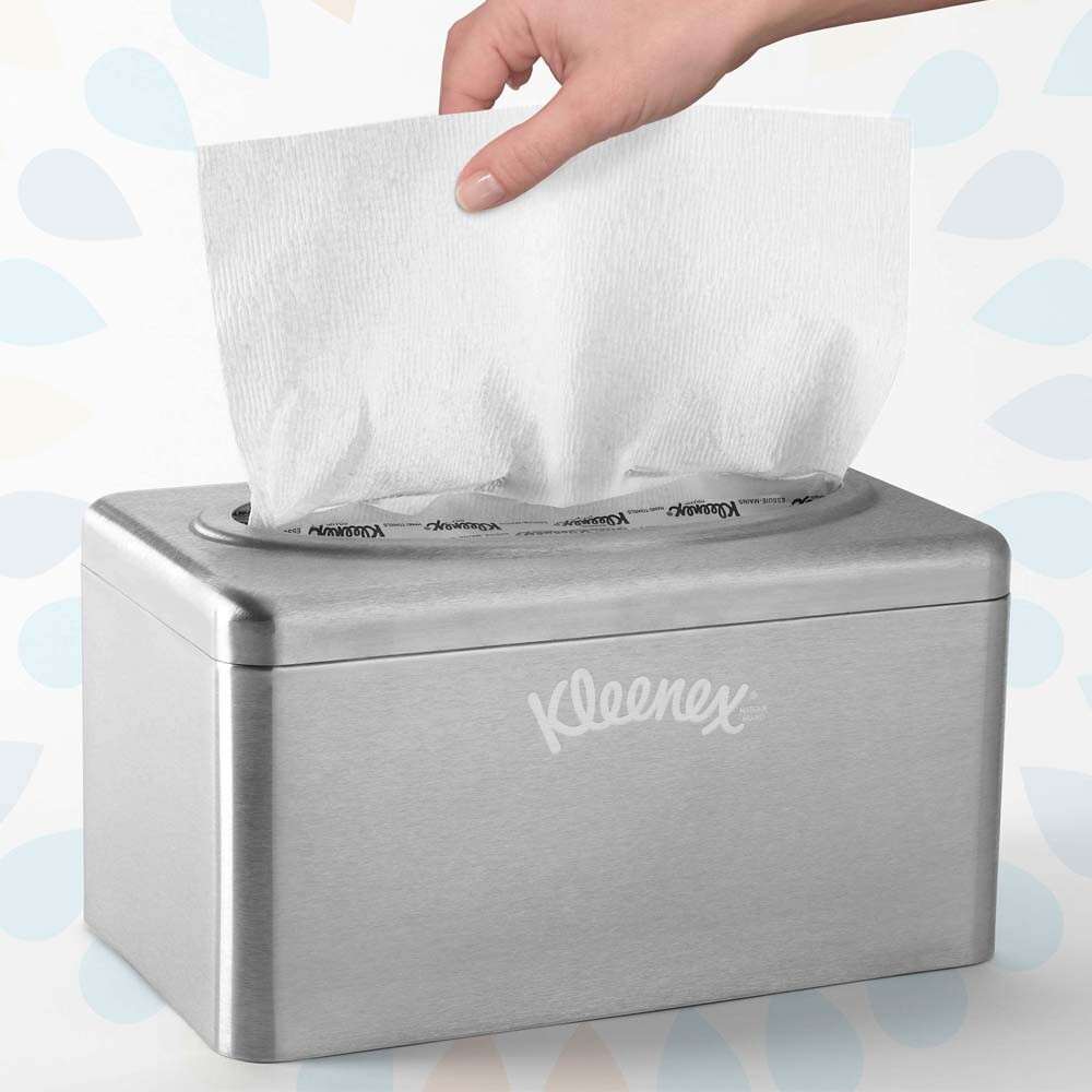 Kleenex Ultra Soft Papierhandtücher Zupfbox weiß